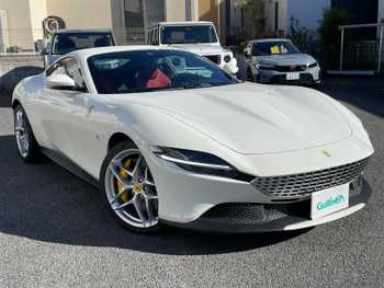 フェラーリ フェラーリ ローマ  赤革 カーボンステア 純20AW 黄キャリパー