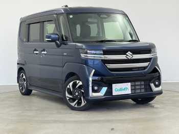 スズキ スペーシア カスタム HYBRID XS ワンオーナー メモリナビ 前後ドラレコ