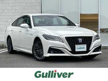 トヨタ クラウン ハイブリッド S スポーツスタイル ワンオーナー 純正ナビ フルセグ ETC2.0