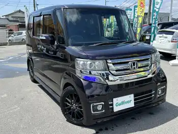 ホンダ Ｎ ＢＯＸ カスタム G ターボ Lパッケージ 社外ナビBカメフルセグクルシートヒーター