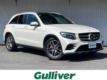 メルセデス・ベンツ ＧＬＣ２２０ d 4マチックスポーツ 本革 黒革 純正ナビ 純正AWG19AW ビューモニター