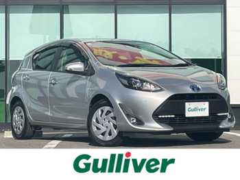 トヨタ アクア S スタイルブラック 純正9型ナビ Bカメ ドラレコ ETC LEDヘッド