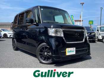 ホンダ Ｎ ＢＯＸ L ターボ 社外車高調（純正有）純正ナビ Bカメラ