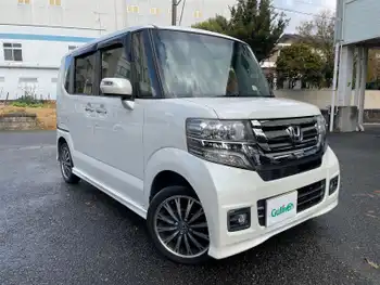 ホンダ Ｎ ＢＯＸ カスタム G ターボ Lパッケージ 禁煙車 純正メモリナビ バックカメラ