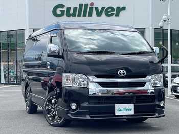 トヨタ ハイエース GL ロング ワンオーナー/モデリスタエアロ後席モニタ