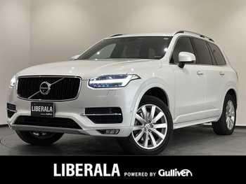 ボルボ ＸＣ９０ T5 AWD モーメンタム インテリセーフ 純正ナビ アンバーレザー