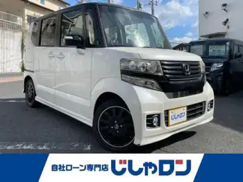 ホンダ Ｎ ＢＯＸ カスタム G ターボSSパッケージ 純正ナビ/バックカメラ/両側パワスラ/ETC