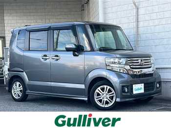 ホンダ Ｎ ＢＯＸ カスタム G Lパッケージ 1オーナー 純正ナビ Bカメラ 片側パワスラ