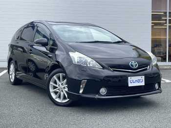 トヨタ プリウス α S ツーリングセレクション 純正ナビ Bカメラ ETC LEDヘッドライト