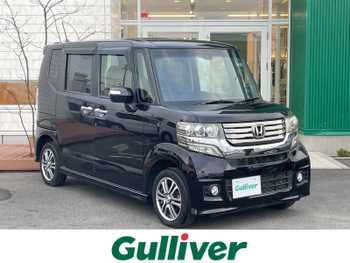 ホンダ Ｎ ＢＯＸ カスタム SSパッケージ 純正ナビTV Bカメラ 両側電動 衝突軽減 HID