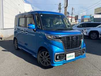 スズキ スペーシア カスタム HYBRID XS ナビ　両側パワスラ　フルセグ　ドラレコ