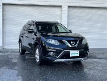 日産 エクストレイル 20X エマージェンシーブレーキ 純正ナビ　BT接続　Bカメラ　レザーシート