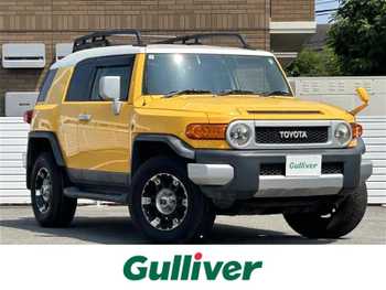 トヨタ ＦＪクルーザー カラーパッケージ 4WD 社外HDDナビ DTV Bカメラ 社外17AW