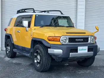トヨタ ＦＪクルーザー カラーパッケージ 社外ナビ　4WD　バックカメラ　ETC　TV