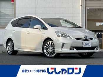 トヨタ プリウス α S 純正ナビBTフルセグTVスマートキーETC