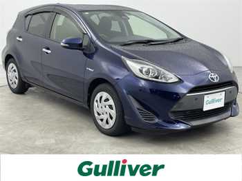 トヨタ アクア S スタイルブラック 1オナ/社外ナビ/Bカメラ/衝突軽減/ワンセグ