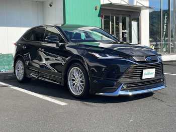 トヨタ ハリアー ハイブリッド G モデリスタエアロ 純正DA 車高調 4本マフラ