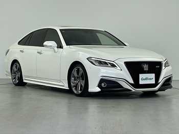 トヨタ クラウン ハイブリッド RS アドバンス サンルーフ車高調3眼LEDヘッドライトETC