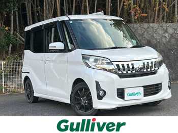 三菱 ｅＫスペース カスタムT 社外ナビ/フルセグTV/BT/バックカメラ/ETC