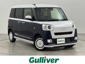 ダイハツ ムーヴ キャンバス ストライプス G 社外DA 両側電動ドア ワイヤレス充電