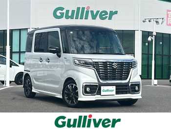 スズキ スペーシア カスタム HYBRID XS ターボ 1オーナー 8型ナビ 全周囲 ドラレコ 両電動