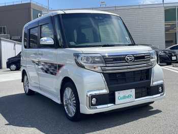ダイハツ タント カスタム RS SA Ⅲ 純正8型ナビ 後席モニター　100V電源