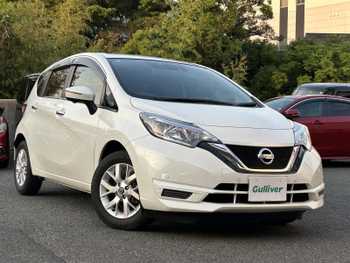 日産 ノート X Vセレクション ワンオーナー・社外SDナビ(FM/AM/BT)