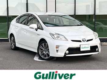 トヨタ プリウス S 純正SDナビ/フルセグTV/プッシュスタート