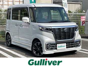 スズキ スペーシア カスタム HYBRID XS ターボ セーフティS/全方位カメラ/前後ドラレコ