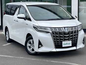 トヨタ アルファードハイブリット X 純正9型ディスプレイ 純正12.1型後席モニタ
