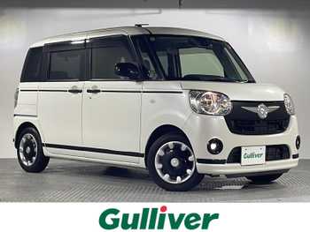 ダイハツ ムーヴ キャンバス X ブラックアクセント リミテッド SAⅢ 県外仕入,禁煙車,社外ナビ,全方位モニター