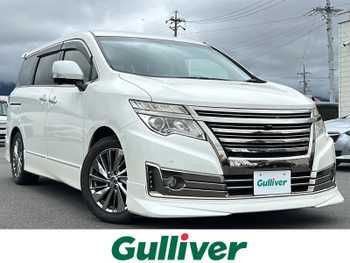 日産 エルグランド ライダー ブラックライン黒本革 パワーシート 禁煙車 純正ナビ 黒革シート 全方位カメラ