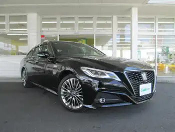 トヨタ クラウン ハイブリッド G－エグゼクティブ 黒本革シート　純正ナビ　Pアシスト