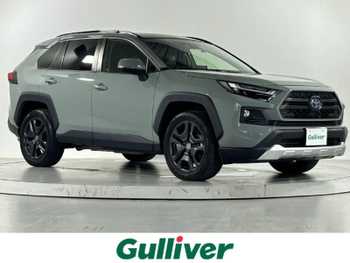 トヨタ ＲＡＶ４ ハイブリッド アドベンチャー 純正9型ナビ サンルーフ バックカメラ ETC