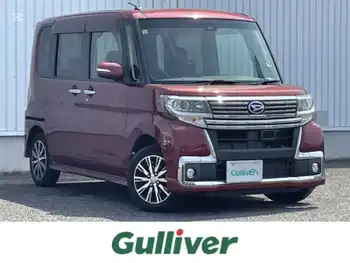 ダイハツ タント カスタム X トップED SAⅡ 純正ナビフルセグバックカメラ片側Pスラ