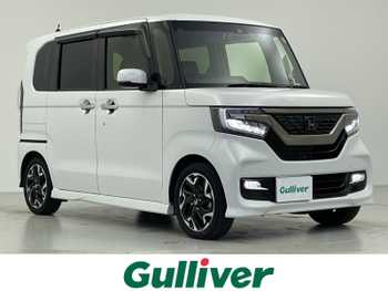 ホンダ Ｎ ＢＯＸ カスタム G L ターボ ホンダセンシング 禁煙 純正8インチナビ 両側電動 Bカメラ