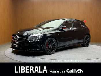 メルセデス・ベンツ Ａ４５ 4マチック エディション1 限定車 ACC 黒革 ナビ Bカメラ 衝突軽減B