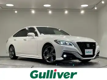 トヨタ クラウン ハイブリッド RS アドバンス 純正8型ナビ サンルーフ AC100V エアシート