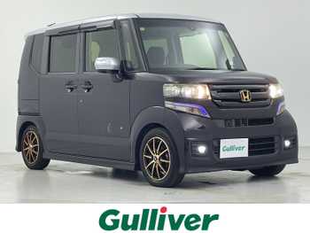 ホンダ Ｎ ＢＯＸ カスタム SSパッケージ 禁煙 社外9型ナビ 両側電動 Bカメラ