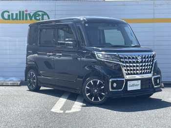 スズキ スペーシア カスタム HYBRID XS ワンオナ　社外ナビ　ドラレコ　ETC