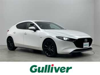 マツダ マツダ３ファストバック 20S 100周年特別記念車 純正8.8型ナビ 全方位 BOSE BSM HUD 赤革