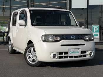 日産 キューブ 15X Vセレクション 純正ナビ Bカメラ 前方ドラレコ 純正フロア