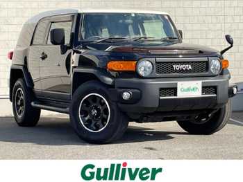 トヨタ ＦＪクルーザー ブラックカラーパッケージ 純正7型ナビ Bカメラ A-TRAC クルコン ETC