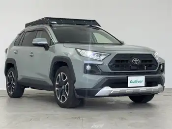 トヨタ ＲＡＶ４ アドベンチャー 純正ナビ ドラレコ ETC 社外ルーフキャリア