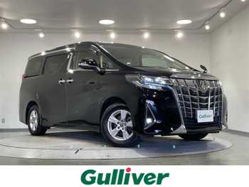 トヨタ アルファード X ALPINE9型ナビ 両側電動 後席モニター ETC