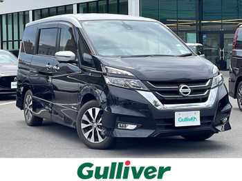日産 セレナ ハイウェイスター 純正9型ナビ フリップダウンモニター
