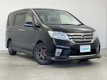 日産 セレナ ハイウェイスター S HV Vエアロ ワンオーナー 純正メモリナビ フルセグTV