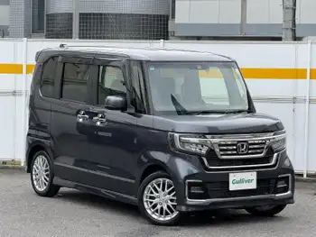 ホンダ Ｎ ＢＯＸ カスタム L ターボ 禁煙1オナ純正ナビドラレコ両側パワスラETC