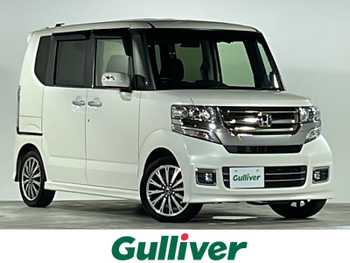 ホンダ Ｎ ＢＯＸ カスタム G ターボ Lパッケージ 衝突軽減 社外ナビ Bカメラ 両パワスラ