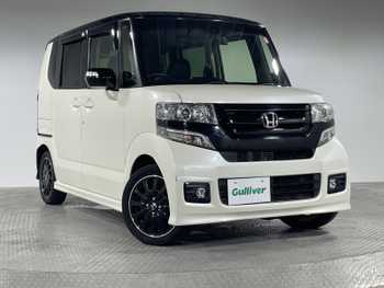 ホンダ Ｎ ＢＯＸ 2トーン カスタム G ターボLパッケージ CTBA ナビ バックカメラ ETC ドラレコ